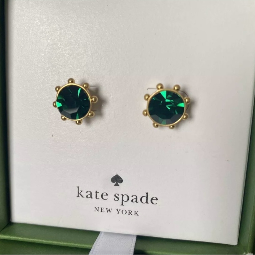 NWT Kate Spade New York Flying Colors Studs Earrings Montana retails 39 - Picture 5 of 5
